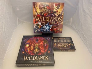 Wildlands board game plus Ancients and Adventuring Party NM Expansions are NIB - Picture 1 of 4