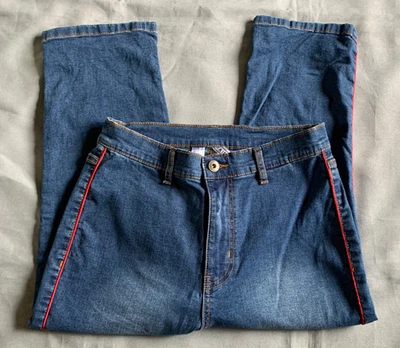 Ladies 3/4 Length capri Jeans Blue by Rainbow size 12 - Image 1 of 4