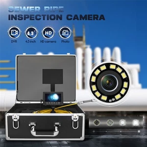 4.3" 22mm IP68 Waterproof Handheld Industrial Pipe Sewer Inspection Video Camera - Picture 1 of 12