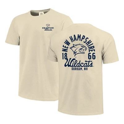 Men's Cream New Hampshire Wildcats Comfort Colors Mascot Overlay T-Shirt - Image 1 of 3