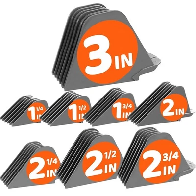 Mega protectores cortapelos, peines guía cortapelos extra largos de 3 pulgadas guía grande Foto 1 de 4