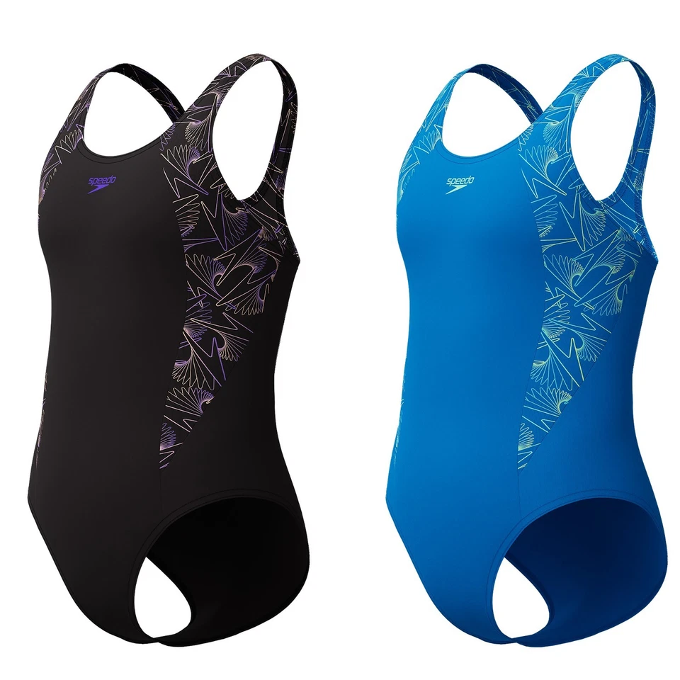 Speedo Badeanzug Schwimmanzug einteiler Hyperboom Splice Muscleback Mädchen