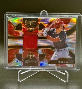 2024 Panini Select BRADY HOUSE Patch Jersey Relic Flash Prizm Nationals - Picture 1 of 2
