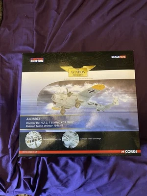 Corgi 1/72 AA38801 Dornier Do17Z-1 Luftwaffe escuadrón 1 grupo KG76 Francia Foto 1 de 4