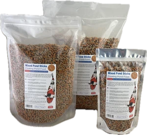 Pond Friend Food Sticks Koi Goldfish Mixed Variety Floating Fish Feed - Picture 1 of 7