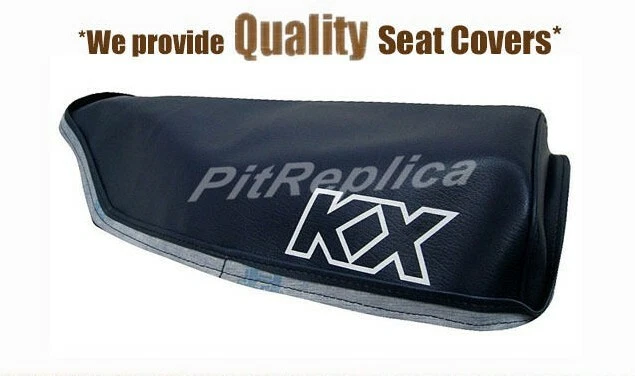 [A316] KAWASAKI KX80 E1/E2/E3 1983 1984 1985 *AZUL* FUNDA ASIENTO [KVEEA] Foto 1 de 4