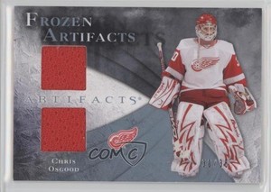 2010-11 Upper Deck Artifacts Frozen Jersey Blue /35 Chris Osgood #FA-CO