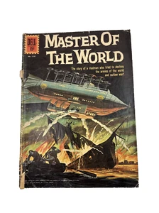 MASTER OF THE WORLD #1157 DELL COMICS BASED STORY BY JULES BERNE VTG BOOK 1961 - Picture 1 of 10