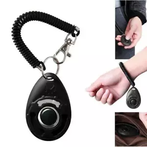 More details for 1pcs pet dog training clicker cat puppy button click trainer obedience aid click