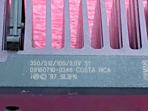 1pcs Pentium II 350MHZ Bus rate: 100 MHz. Cache L2. 512 Ko - Imagen 1 de 5
