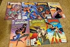 dc comics lot hawkgirl into the maw 2006 56 57 58 59 61 62 unfriendly skies