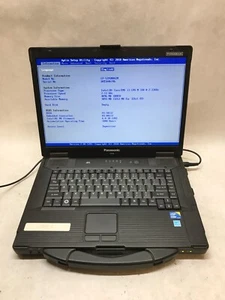 Panasonic ToughBook CF-52 15.4" Intel i3-330M 2.13GHz 4GB RAM NO HDD/OS AS IS DW - Picture 1 of 9