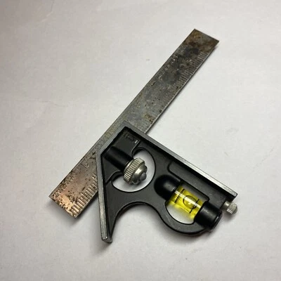 Empire 6" Machinists Combination Square Stainless Rule - Image 1 of 4