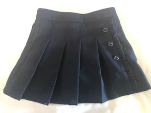 Girl’s Chaps Navy Blue Uniform Skort Size 4 - Picture 1 of 3