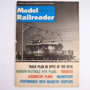 Model Railroader Magazine March 1964 Track Plan In Spite Of The Devil - Picture 1 of 6