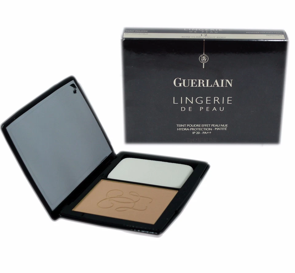 GUERLAIN LINGERIE DE PEAU NUDE POWDER FOUNDATION SPF 20-PA++ 10G #12 GU41549 - Image 1 of 1