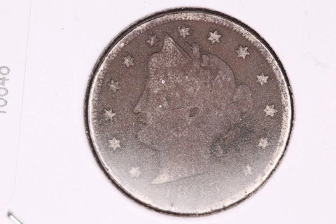 1895 Liberty Nickel, No Cents, Good Circulated Coin. Large Store Sale #10648 Cover