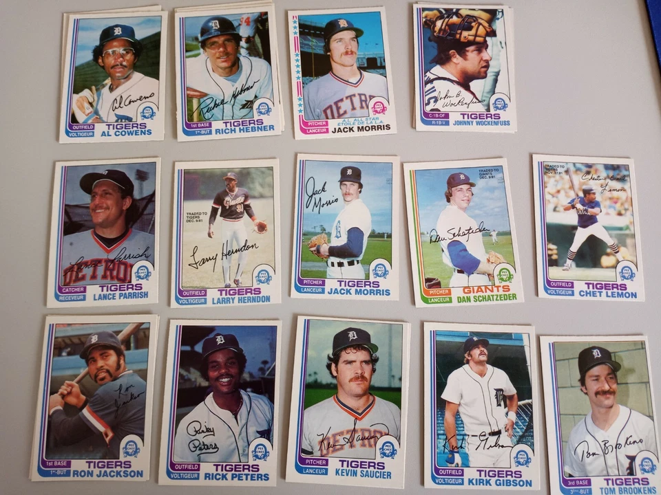 1982 O-Pee-Chee Baseball Singles You Pick From List - Image 1 of 4