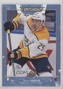 2017-18 Upper Deck Compendium Blue Alexei Emelin #726