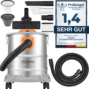 Aspirapolvere 1600W aspirapolvere industriale Zeegma Pro Ash aspirapolvere industriale 20L - Foto 1 di 11