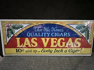 Letrero de cigarros de Las Vegas 6"" X 16"" - para sus cigarros de calidad para Navidad - Imagen 1 de 5