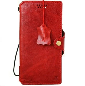 Echt Echt Leder Hülle für Apple iPhone 13 Pro Max Wallet Luxus Cover Weich - Bild 1 von 6