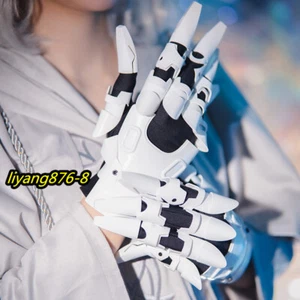 Mechanische Cosplay Handschuhe Unisex Punk bewegliche Handschuhe Bühne Shows Requisiten Handarbeit - Bild 1 von 15