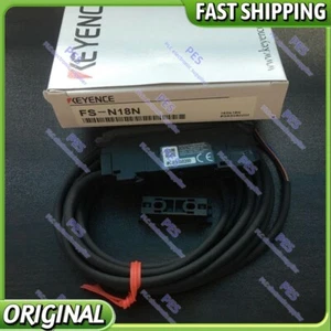 1X New KEYENCE FS-N18N Sensor Amplifier FSN18N Fiber Optic Sensor FAST SHIPPING - Picture 1 of 5