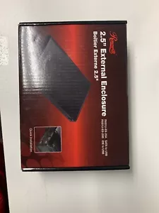 ROSEWILL RX81U-ES-25B 2.5" IDE PATA to USB 2.0 EXTERNAL ENCLOSURE BLACK - Picture 1 of 1