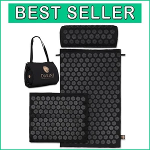 Holistic Accupressure Mat & Neck Pillow with Extra Mini Pad for Back Pain Relief - Picture 1 of 10