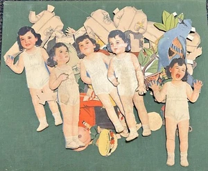 Colección muñeca papel quintillizos Dionne años 30 - Imagen 1 de 1