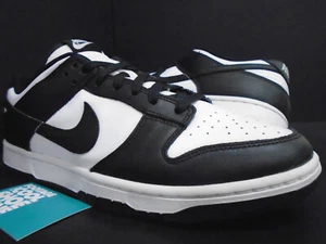 NIKE SB DUNK LOW RETRO PANDA WHITE BLACK YIN YANG DD1391-100 11 - Picture 1 of 12