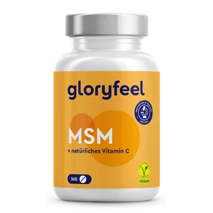 MSM 2000 mg pro Tagesdosis + Vitamin C aus Acerola Pulver - 365 vegane Tabletten - Bild 1 von 7