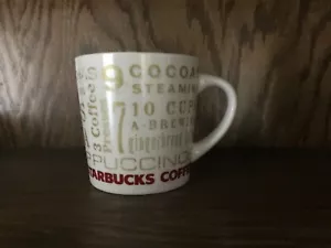 Starbucks 12 Days of Christmas 2008 Coffee Tea Cup Mug 14 oz. GUC - Picture 1 of 6
