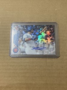 Kyle Schwarber - 2020 Topps Chrome Update Autograph #USA-KS Auto Chicago Cubs