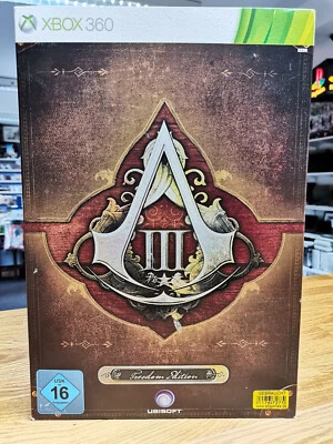 Xbox 360 / X360 - Assassin's Creed III - Freedom Edition - Collector's (mit OVP) - Bild 1 von 4