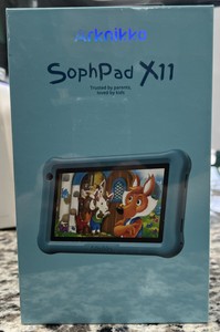 Arknikko SophPad X11 Kids Tablet - 7” HD wiFi Dual Camera 32GB ROM Touchscreen
