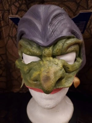 Jokester  Chinless Halloween Mask Rubies Costume New 2011 Mardi Gra Jester Party - Image 1 of 4