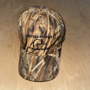 Western Henrico Ducks Unlimited Committee Camo Baseball Cap - Bild 1 von 5