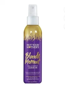 Not Your Mother's Hair BLONDE MOMENT Leave in Conditioner, 6 Fl Oz - Picture 1 of 3