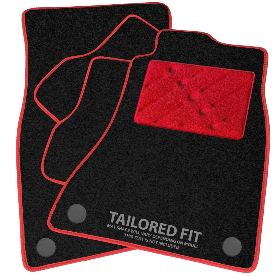 To fit Fiat Panda 2003-2012 Black Tailored Car Mats [RCW] - Image 1 of 1