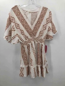 Pre-Owned Surf Gypsy White Size Medium Coverup - Picture 1 of 3