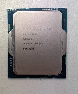 CPU Intel Core i3 i3-12100F cuatro núcleos s.1700 solo FCLGA1700 - Imagen 1 de 1
