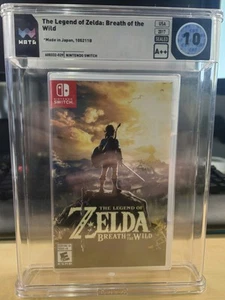 The Legend of Zelda: Breath of the Wild - Nintendo Switch WATA GRADED 10 A++ - Picture 1 of 6