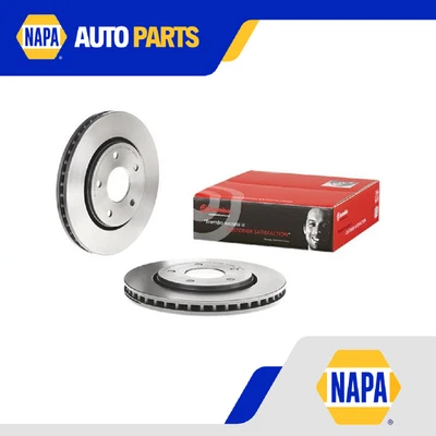 Juego de 2 discos de freno ventilados para Dodge Journey 2,7 delanteros 2009 en EER 302 mm Foto 1 de 4