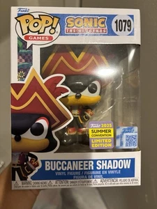 Funko Pop Buccaneer Shadow Vinyl Figure #1079 - Sonic SDCC 2025 IN-HAND - Picture 1 of 3