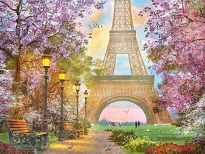 Rompecabezas Romance Ravensburger Paris (1500 Piezas) - Imagen 1 de 2