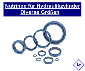10MU Nutring Hydraulikzylinder 10 - 110 Außen  Kolben / Stangendichtung Dichtung - Bild 1 von 11