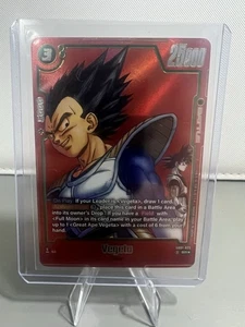 Dragon Ball Super: Fusion World Manga | Vegeta Alt Art SB01-025 Red Foil - Picture 1 of 2