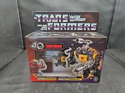 Transformers 40th Anniversary Walmart Exclusive BOMBSHELL With RAMHORN NIB NSIB - Image 1 of 4